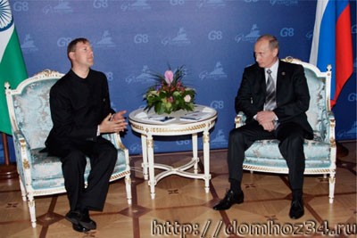 Я и Путин Я и Путин обсуждаем проблемы безработицы в стране