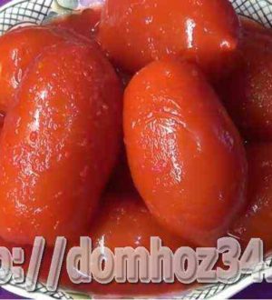 Помидоры в томатном соке – самый вкусный рецепт на зиму