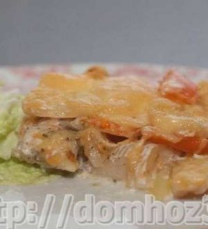 Самый вкусный судак в духовке, запеченный с картошкой и сыром
